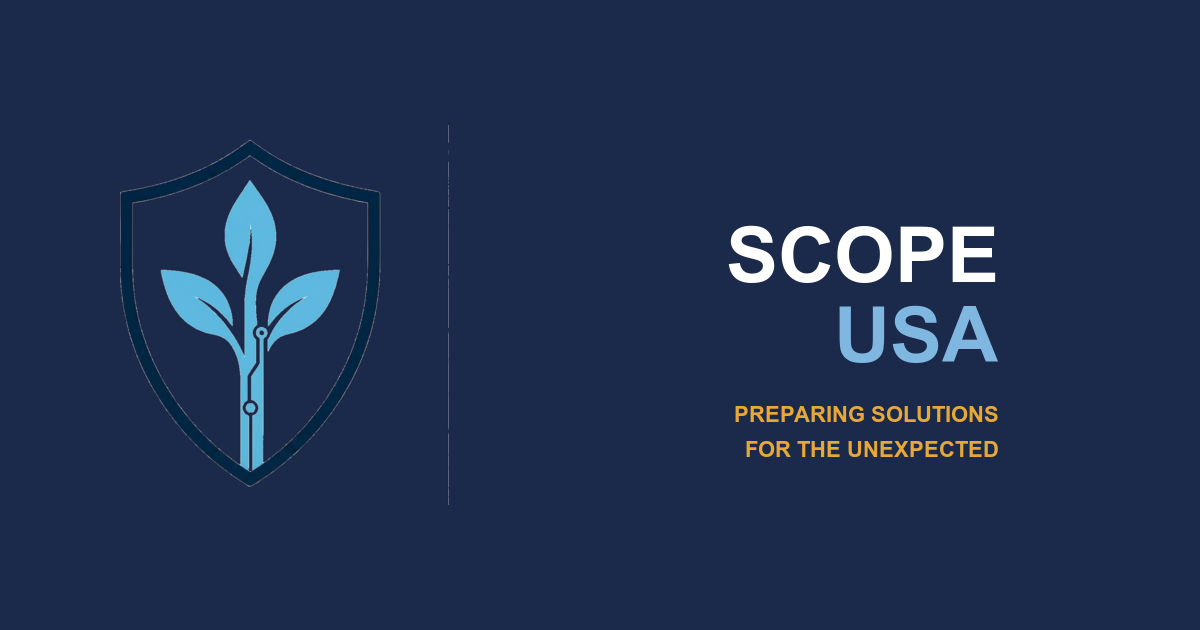 SCOPE USA — Preparing Solutions for the Unexpected
